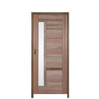 Ki Porta De Madeira Bbb Com Visor 210x82cm Batente 11cm Fecha