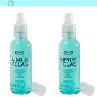 Kit2 Limpa Telas Start + Pano Microfibra Alcool Isopropílico