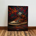 Kit3 Quadro Decorativo Basquete Bola Cesta Tênis Quarto Sala