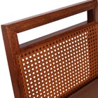 Kit4 Banquetas Madeira Maciça Rattan Bey