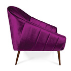 Kit 01 Namoradeira 02 Lugares E 01 Poltrona Giovana Acetinado