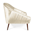 Kit 01 Namoradeira 02 Lugares E 01 Poltrona Giovana Acetinado