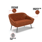 Kit 01 Namoradeira 02 Lugares E 01 Poltrona Giovana Corano No