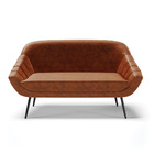 Kit 01 Namoradeira 02 Lugares E 01 Poltrona Giovana Corano Pé