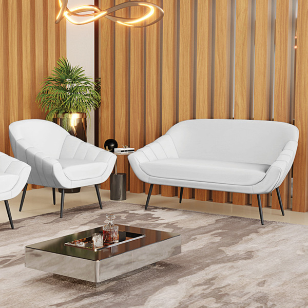 Kit 01 Namoradeira 02 Lugares E 01 Poltrona Giovana Corino Br