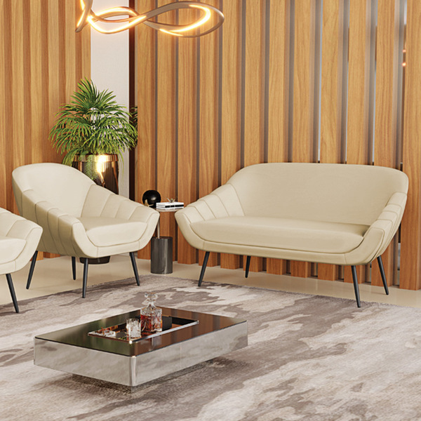 Kit 01 Namoradeira 02 Lugares E 01 Poltrona Giovana Corino Pé