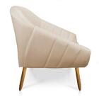 Kit 01 Namoradeira 02 Lugares E 01 Poltrona Giovana Corino Pé