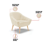 Kit 01 Namoradeira 02 Lugares E 01 Poltrona Giovana Linho Beg