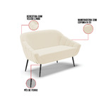 Kit 01 Namoradeira 02 Lugares E 01 Poltrona Giovana Linho Beg