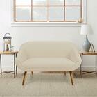 Kit 01 Namoradeira 02 Lugares E 01 Poltrona Giovana Linho Gro