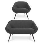 Kit 01 Namoradeira 02 Lugares E 01 Poltrona Giovana Veludo Gr