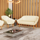 Kit 01 Namoradeira 02 Lugares E 01 Poltrona Giovana Veludo Lu