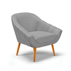 Kit 01 Namoradeira 02 Lugares E 01 Poltrona Giovana Veludo Lu