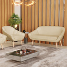 Kit 01 Namoradeira 02 Lugares E 01 Poltrona Giovana Veludo Lu