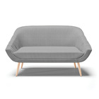 Kit 01 Namoradeira 02 Lugares E 01 Poltrona Giovana Veludo Lu