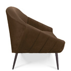 Kit 01 Namoradeira 02 Lugares E 01 Poltrona Giovana Veludo Ma