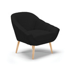 Kit 01 Namoradeira 02 Lugares E 01 Poltrona Giovana Veludo Pr