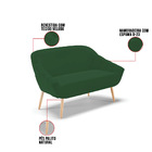 Kit 01 Namoradeira 02 Lugares E 01 Poltrona Giovana Veludo Ve