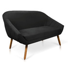 Kit 01 Namoradeira 02 Lugares E 01 Poltrona Giratória Giovana