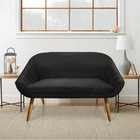 Kit 01 Namoradeira 02 Lugares E 01 Poltrona Giratória Giovana