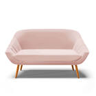 Kit 01 Namoradeira 02 Lugares E 01 Poltrona Giratória Giovana