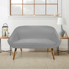 Kit 01 Namoradeira 02 Lugares E 01 Poltrona Giratória Giovana