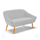 Kit 01 Namoradeira 02 Lugares E 01 Poltrona Giratória Giovana