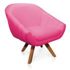 Kit 01 Namoradeira 02 Lugares E 01 Poltrona Giratória Giovana