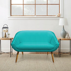 Kit 01 Namoradeira 02 Lugares E 01 Poltrona Giratória Giovana