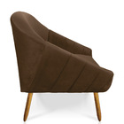 Kit 01 Namoradeira 02 Lugares E 01 Poltrona Giratória Giovana