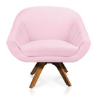 Kit 01 Namoradeira 02 Lugares E 01 Poltrona Giratória Giovana