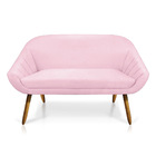 Kit 01 Namoradeira 02 Lugares E 01 Poltrona Giratória Giovana