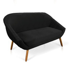 Kit 01 Namoradeira 02 Lugares E 01 Poltrona Giratória Giovana