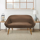 Kit 01 Namoradeira 02 Lugares E 01 Poltrona Giratória Giovana