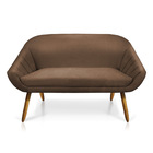 Kit 01 Namoradeira 02 Lugares E 01 Poltrona Giratória Giovana