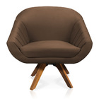 Kit 01 Namoradeira 02 Lugares E 01 Poltrona Giratória Giovana