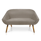 Kit 01 Namoradeira 02 Lugares E 01 Poltrona Giratória Giovana