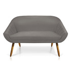 Kit 01 Namoradeira 02 Lugares E 01 Poltrona Giratória Giovana