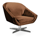 Kit 01 Namoradeira 02 Lugares E 01 Poltrona Giratória Giovana