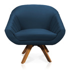 Kit 01 Namoradeira 02 Lugares E 01 Poltrona Giratória Giovana