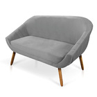 Kit 01 Namoradeira 02 Lugares E 01 Poltrona Giratória Giovana