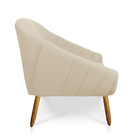 Kit 01 Namoradeira 02 Lugares E 01 Poltrona Giratória Giovana