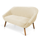 Kit 01 Namoradeira 02 Lugares E 01 Poltrona Giratória Giovana