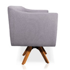 Kit 01 Namoradeira 02 Lugares E 01 Poltrona Giratória Julia L