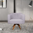 Kit 01 Namoradeira 02 Lugares E 01 Poltrona Giratória Julia L