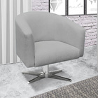 Kit 01 Namoradeira 02 Lugares E 01 Poltrona Giratória Stella