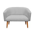 Kit 01 Namoradeira 02 Lugares E 01 Poltrona Giratória Stella