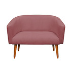 Kit 01 Namoradeira 02 Lugares E 01 Poltrona Giratória Stella