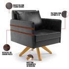 Kit 01 Namoradeira 02 Lugares E 01 Poltrona Mari Corano Base