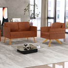 Kit 01 Namoradeira 02 Lugares E 01 Poltrona Mari Corano Base